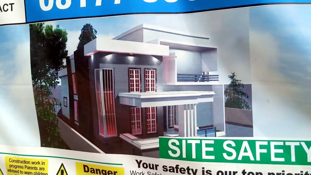 Construction project for 4 bedroom duplex contemporary design (The finishing stage.)