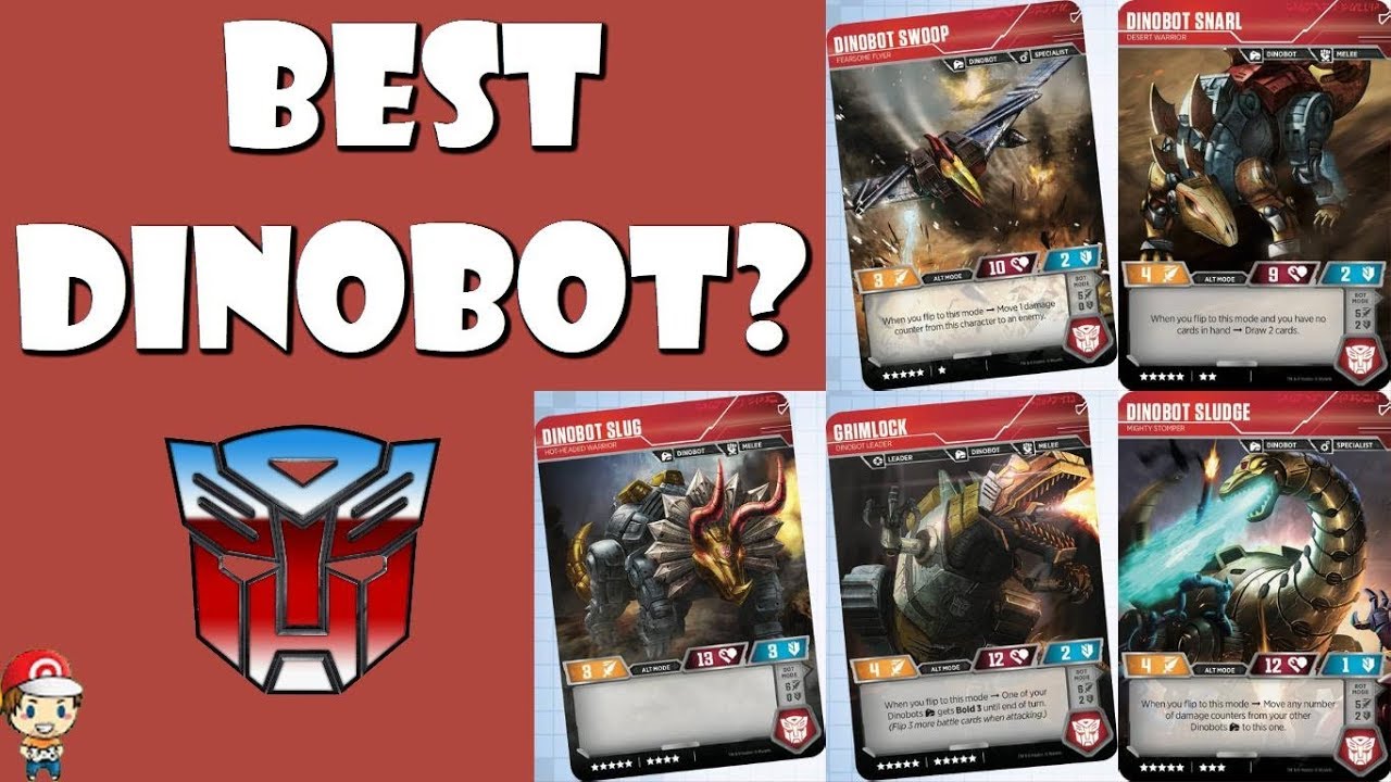 The Best Dinbot in the Transformers TCG (Ranking them all!)