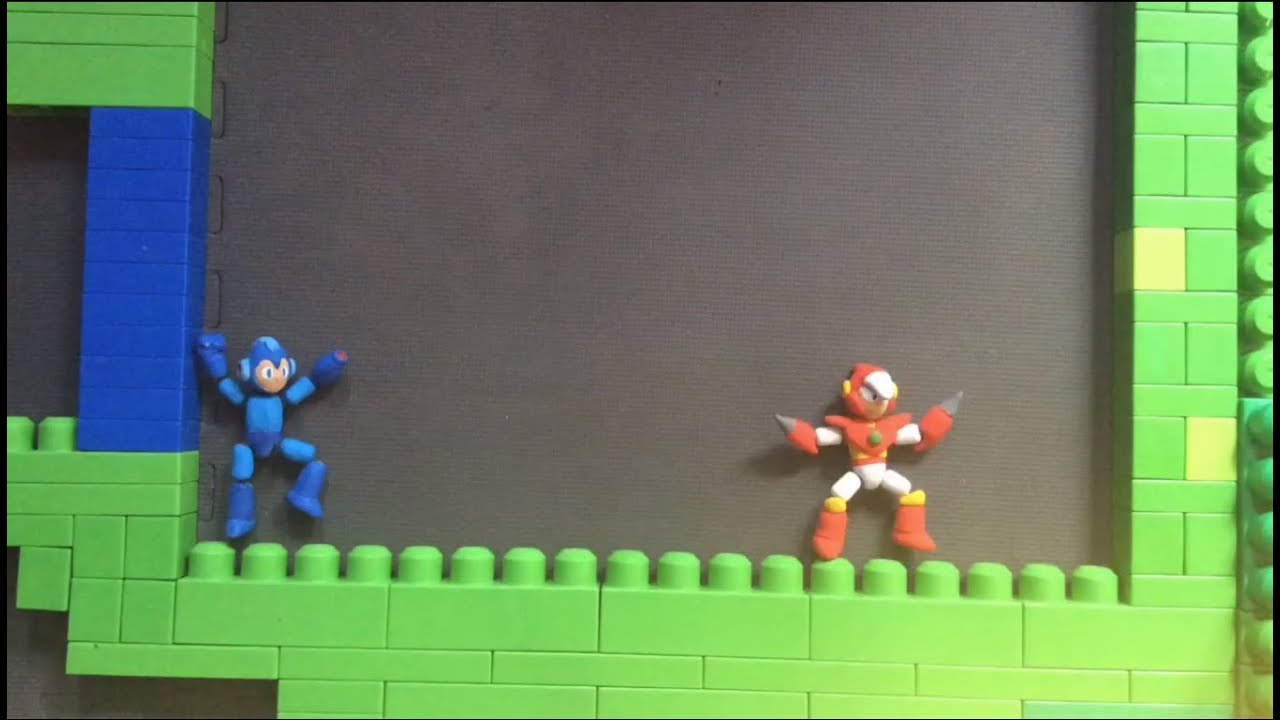 Mega-Man vs Crash-Man