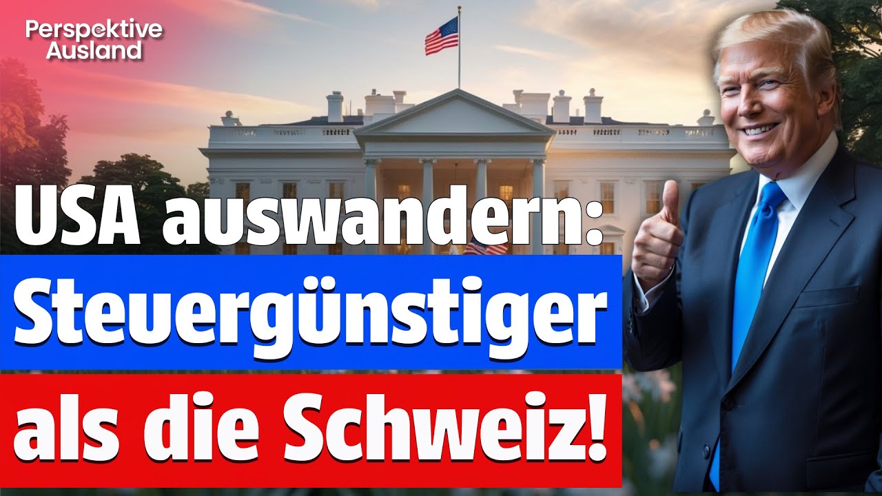 In die USA auswandern und niedrigere Steuern bezahlen als in der Schweiz