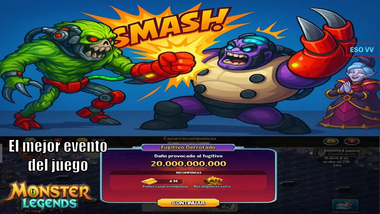 ¡CÓMO HACER ONE SHOT AL FUGITIVO! - CAZARRECOMPENSAS - Monster Legends