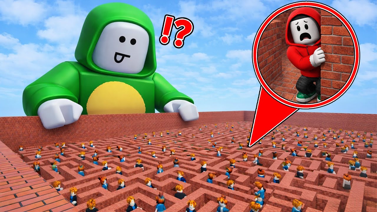 JJ Hid in a The Most Difficult Maze to Escape Mikey !? (Maizen Roblox)