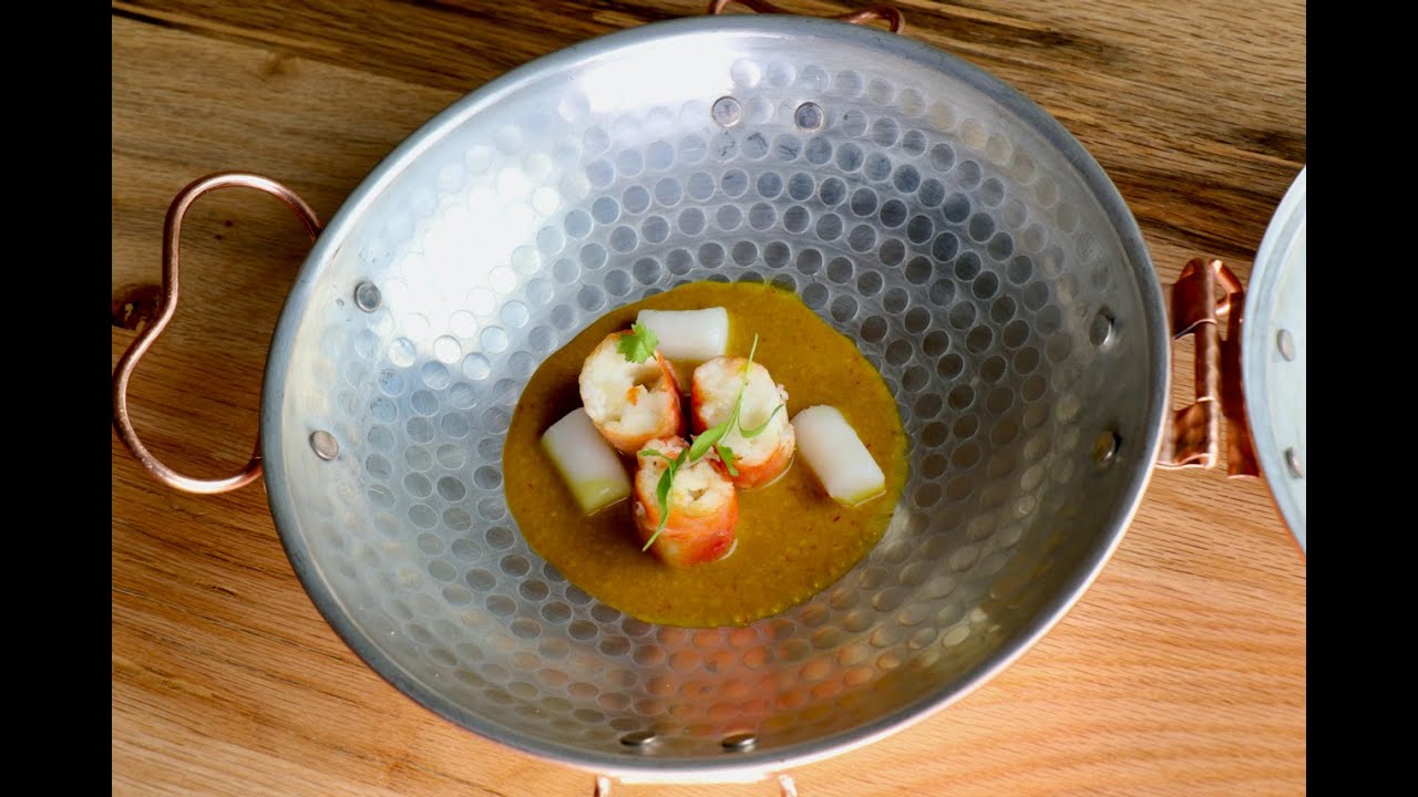 Cataplana de miso CHATKA Cangrejo Real y ñoqui coreano.