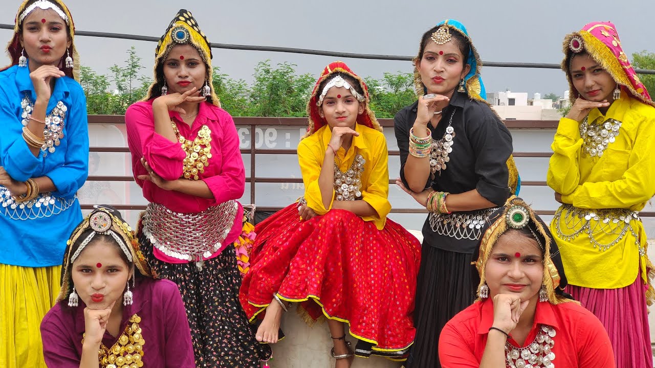Teri Ankhyan Ka yo Kajal | Haryanvi Song Dance Cover Video - Mili, Shalu, KAfi, Arju, Sonu