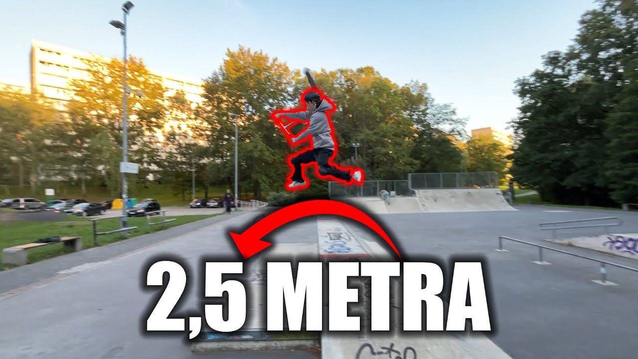 Największy GAP Na SKATEPARKU!