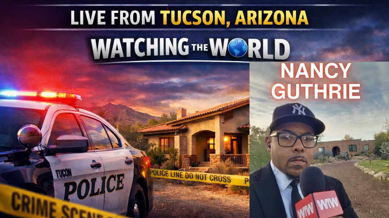 LIVE From Nancy Guthrie’s 🚨  Boots on the Ground Coverage | Watching the World 📝  📱