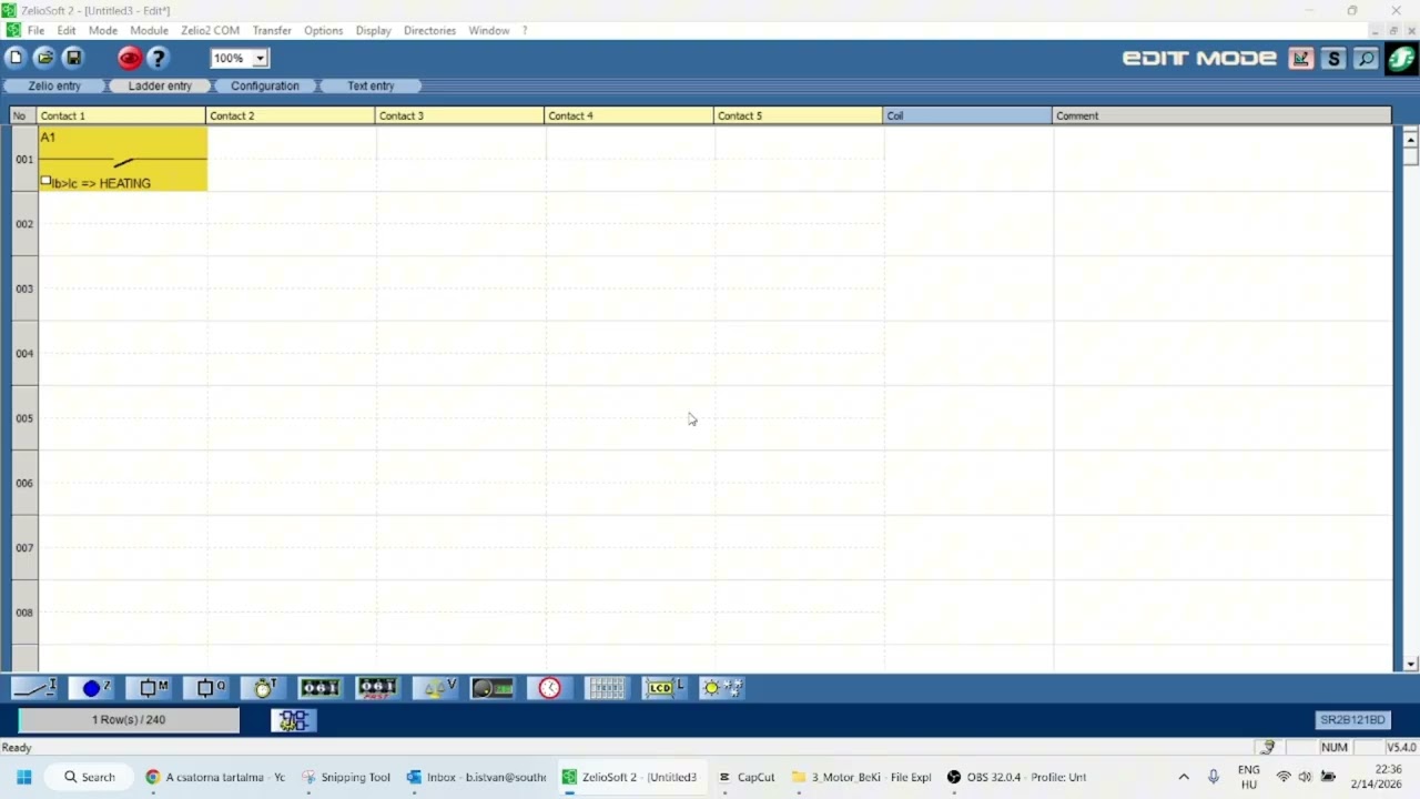 Analog komparatorok - Hűtés/Fűtés