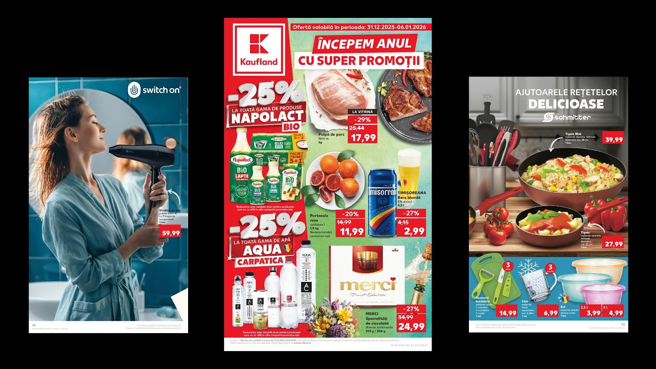 Catalog Kaufland 31 Decembrie - 6 Ianuarie 2026 - Oferta Kaufland din 31.12.2025