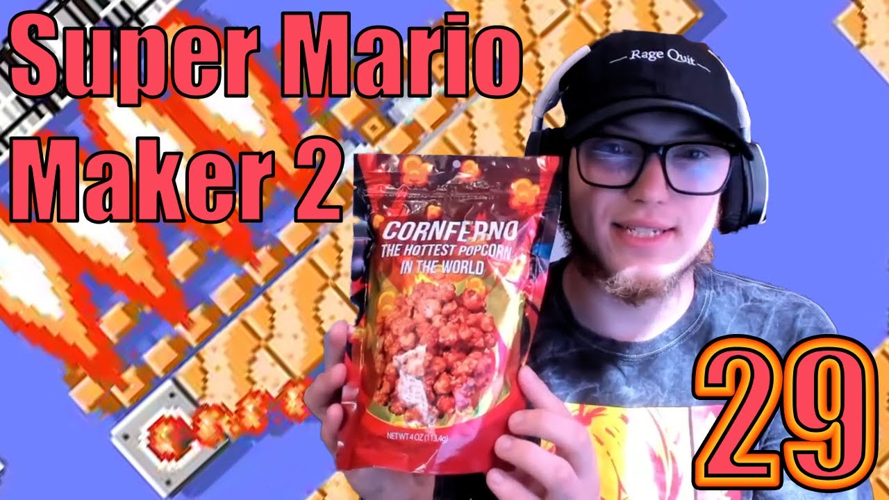Super Mario Maker 2 - Hot Popcorn Challenge #29