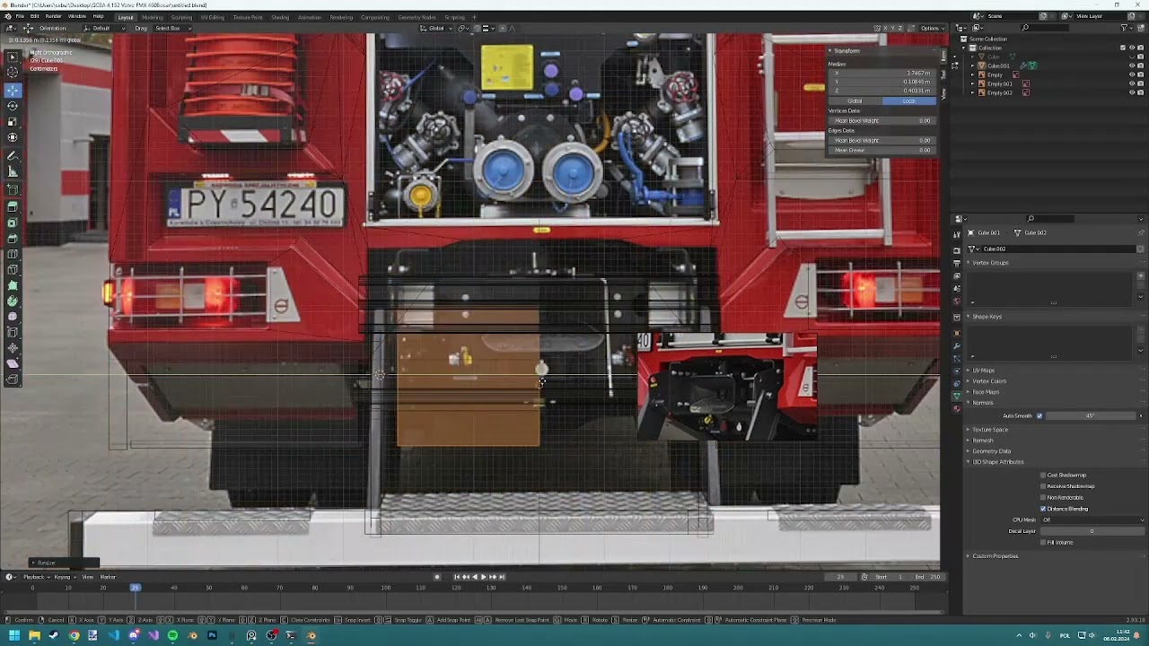 Modeluje GCBA 4,132 Volvo FMX 460Bocar cz.1