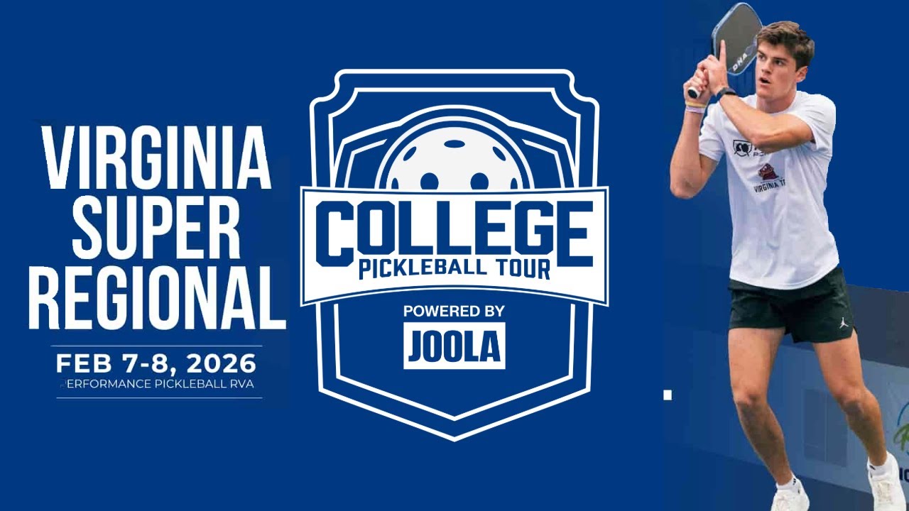 Virginia Super Regional (Court 1) | 2026 Collegiate Pickleball Tour