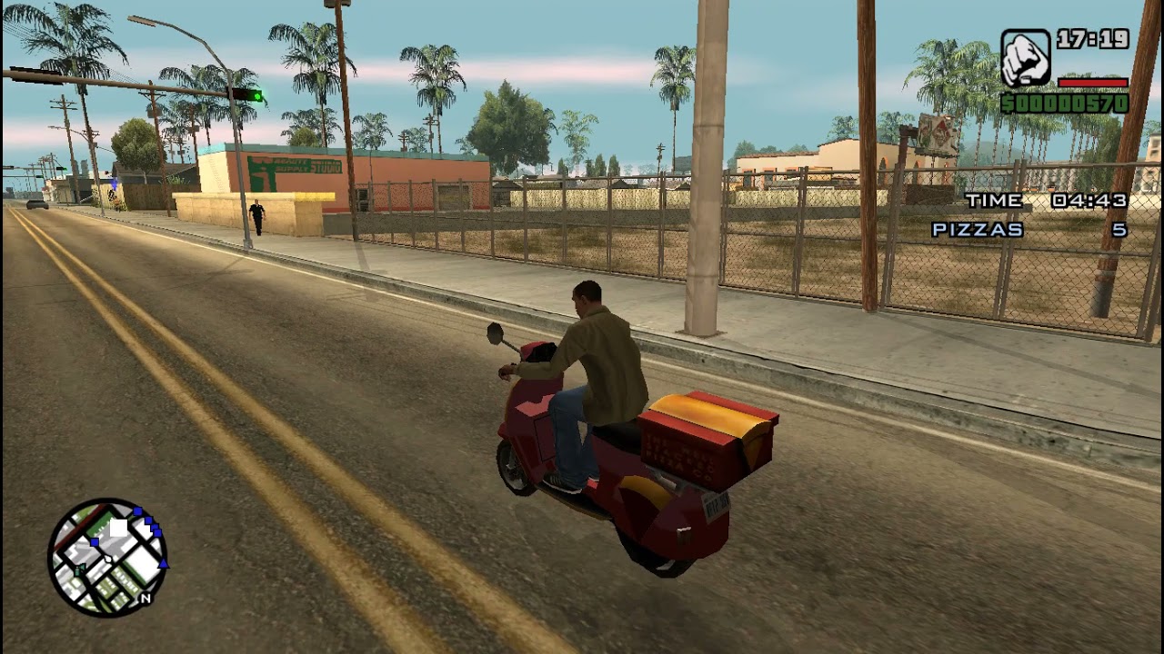 GTA San Andreas TTDISA Pizza Boy (From Vice City)
