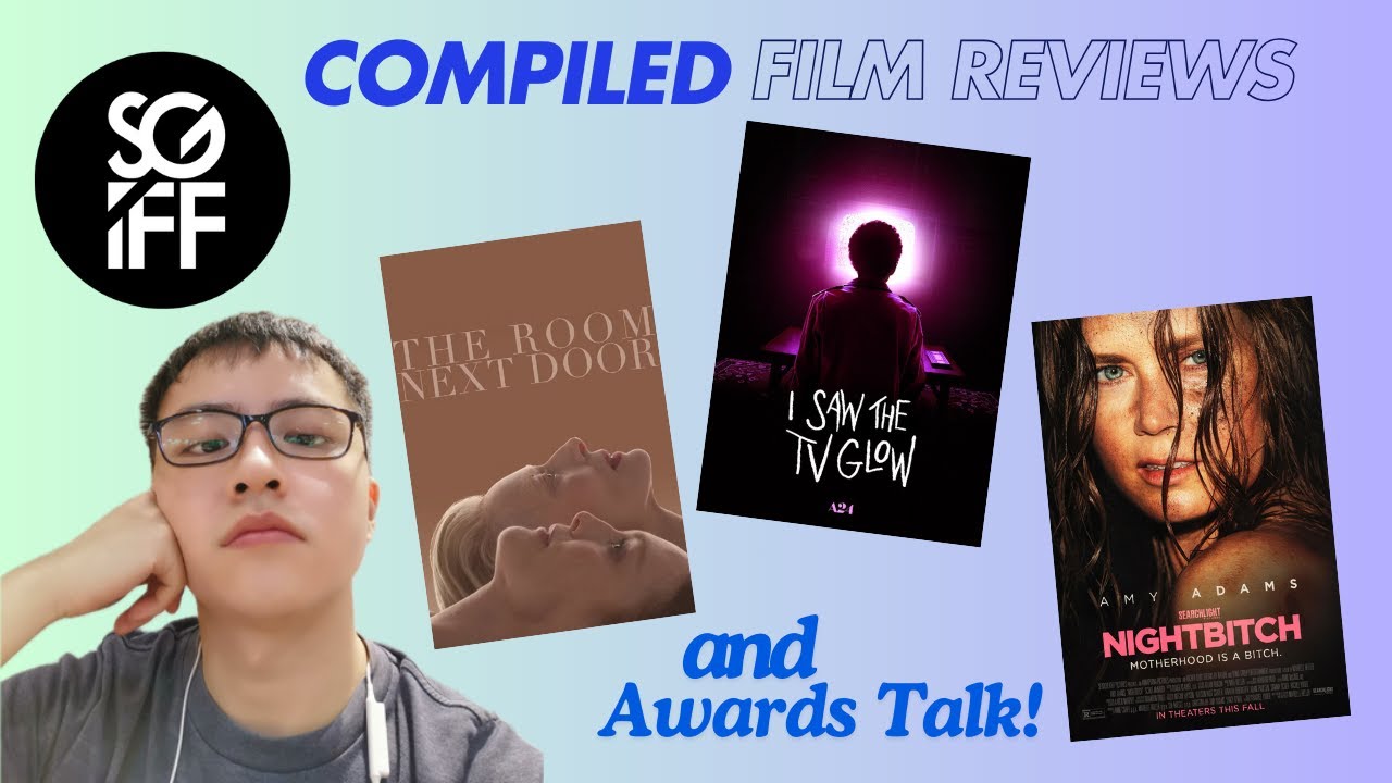 The Room Next Door, I Saw the TV Glow and Nightbitch film reviews; and awards talk (feat. 