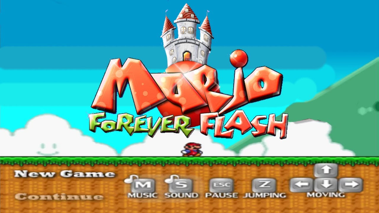 Прохождение Mario Forever Flash (без комментариев)