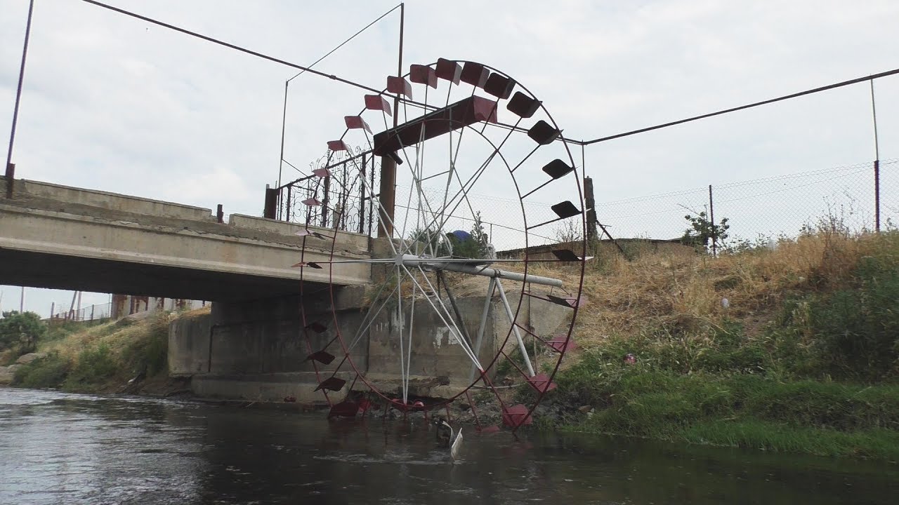 Колесо водокачка 2 (пример работы)