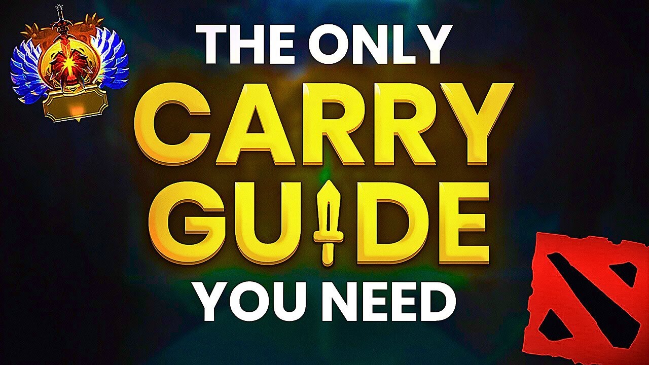 How to Play Carry & get IMMORTAL - Advanced Carry Guide Dota 2