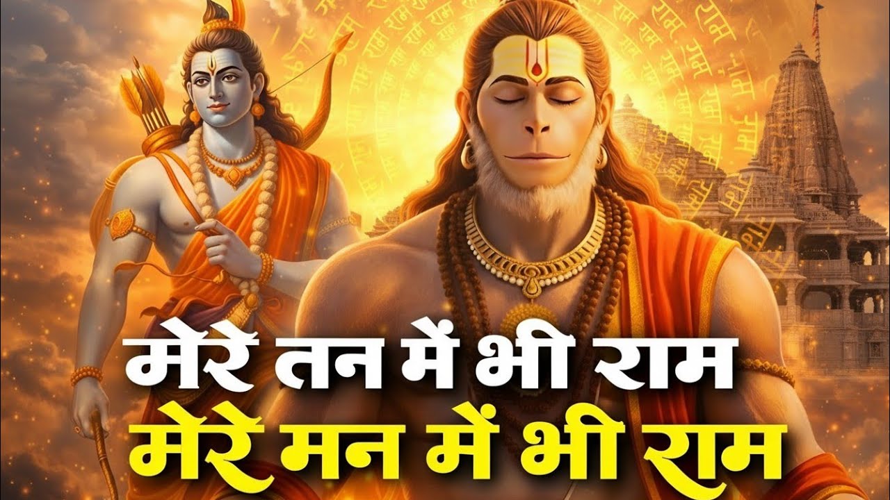 Mere Tan Mein Bhi Ram Mere Man Mein Bhi Ram | Ram Hanuman Bhajan 2026 | Hanuman Bhajan | Ram Bhajan