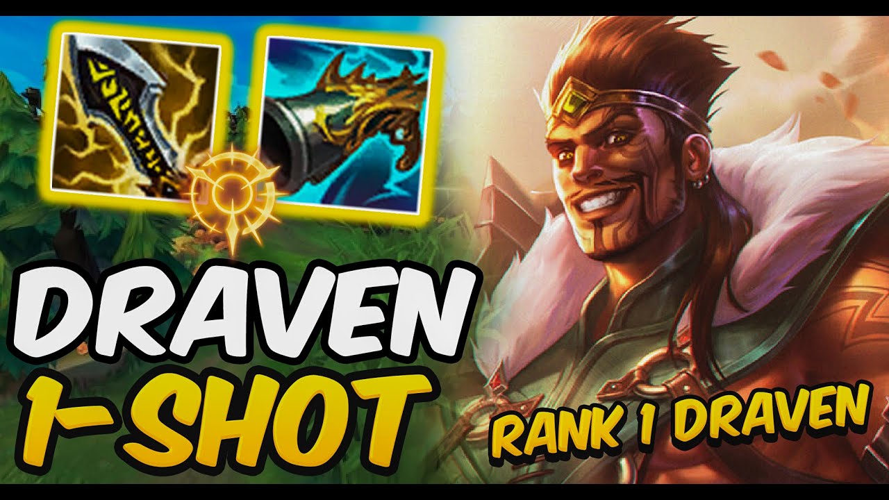 RANK - 1 DRAVEN: His mechanic is godlike. #leagueoflegends