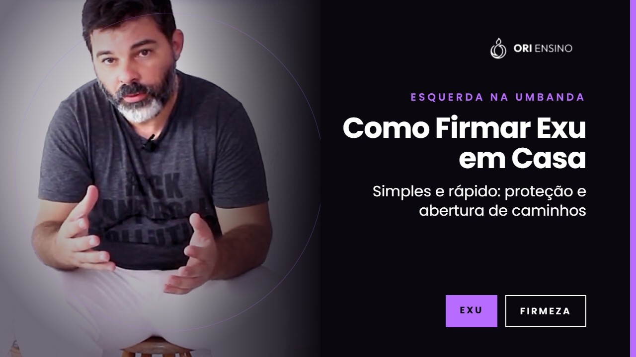 COMO FIRMAR EXU?
