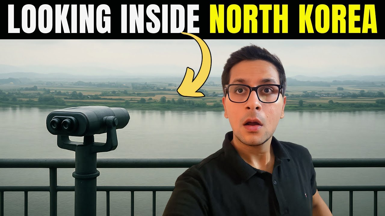 Border of North Korea 🇰🇵 🇰🇷 South Korea : (Paju City)