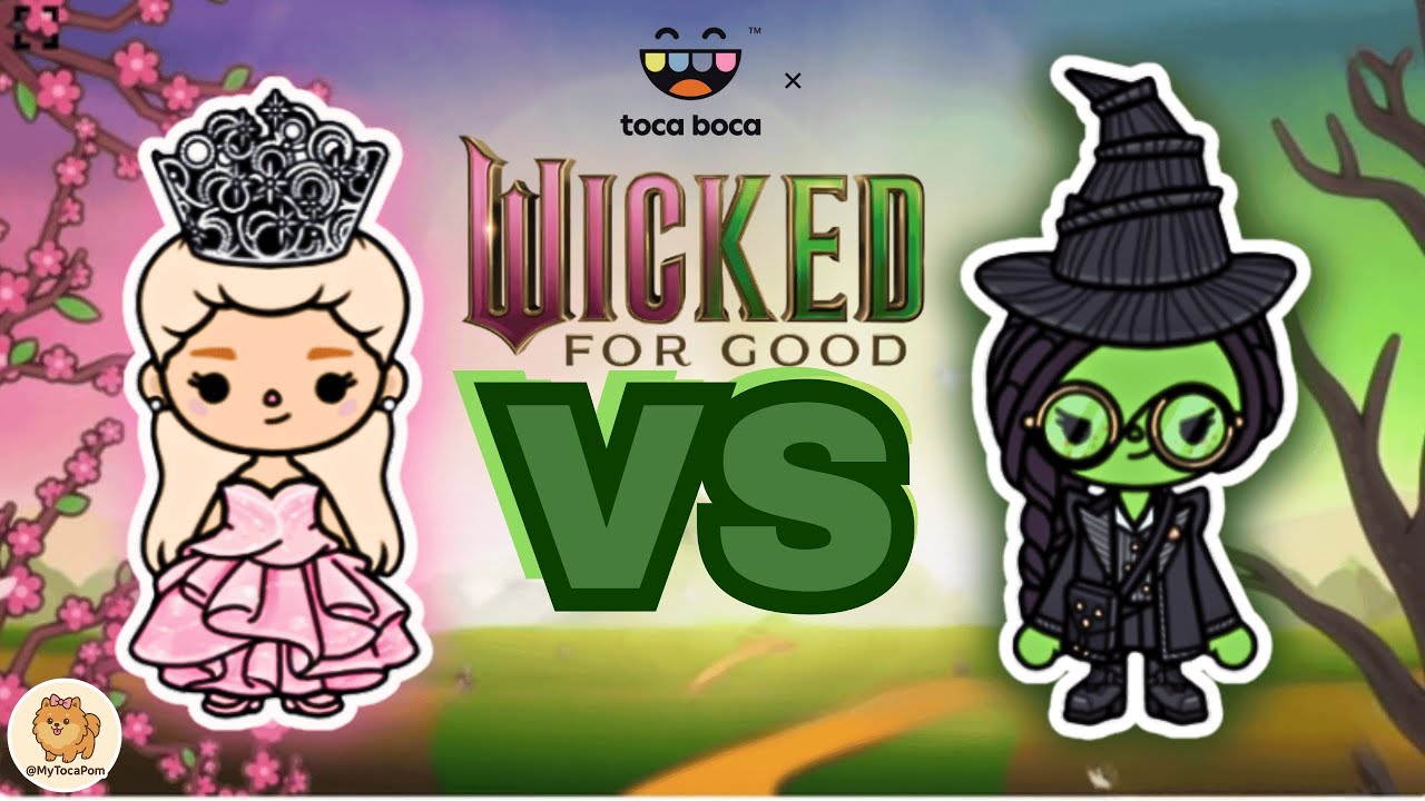 Покупаем НОВЫЙ набор Toca Boca x Wicked! 💚✨ Создаём Эльфабу и Глинду — кто вам нравится больше?
