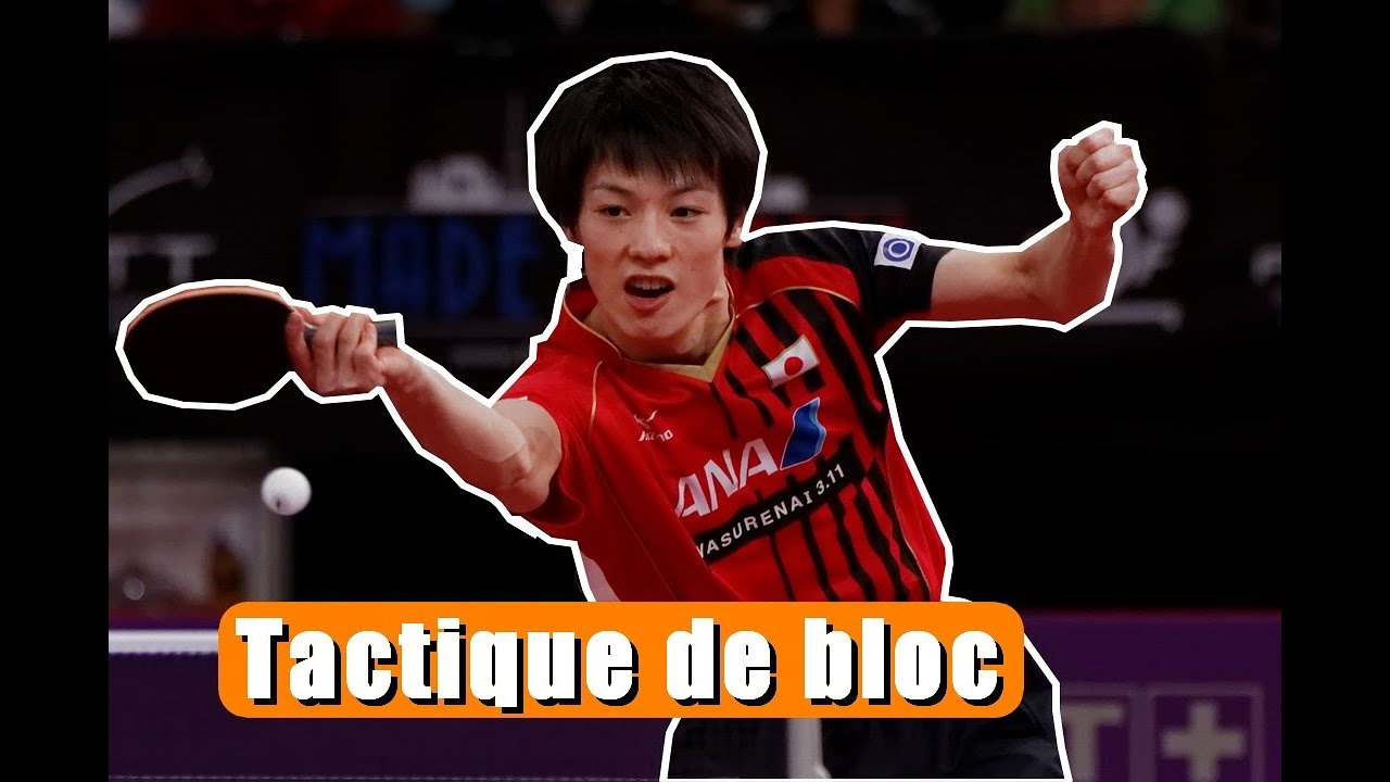 Le bloc face au topspin coup droit (Ma Lin vs Kenta Matsudaira)