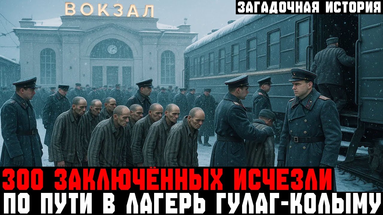 ТАЙНА пропавшего ЭШЕЛОНА с 300 заключёнными в СИБИРИ 1952 года... | Документальная драма | СССР