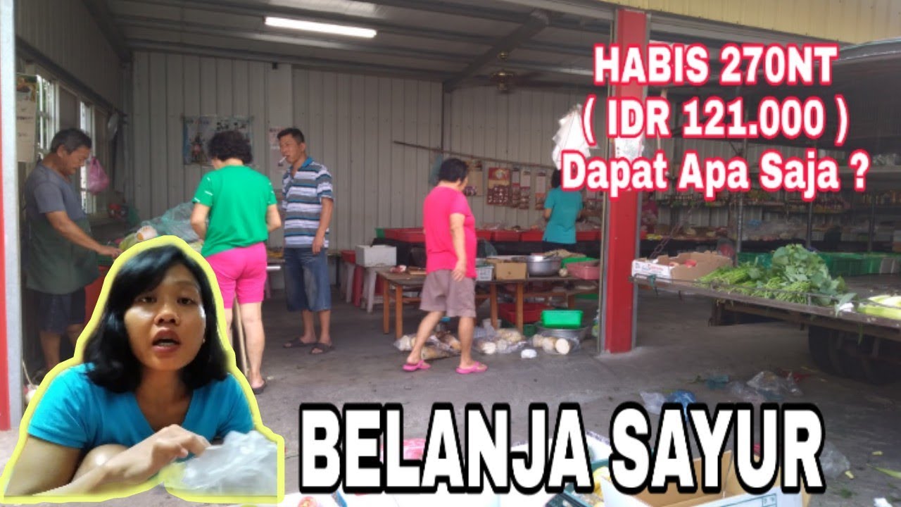 BELANJA SAYUR || Belanja Harian Di sebelah Rumah