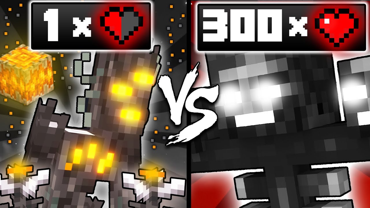 The Creaking vs. Wither - Minecraft