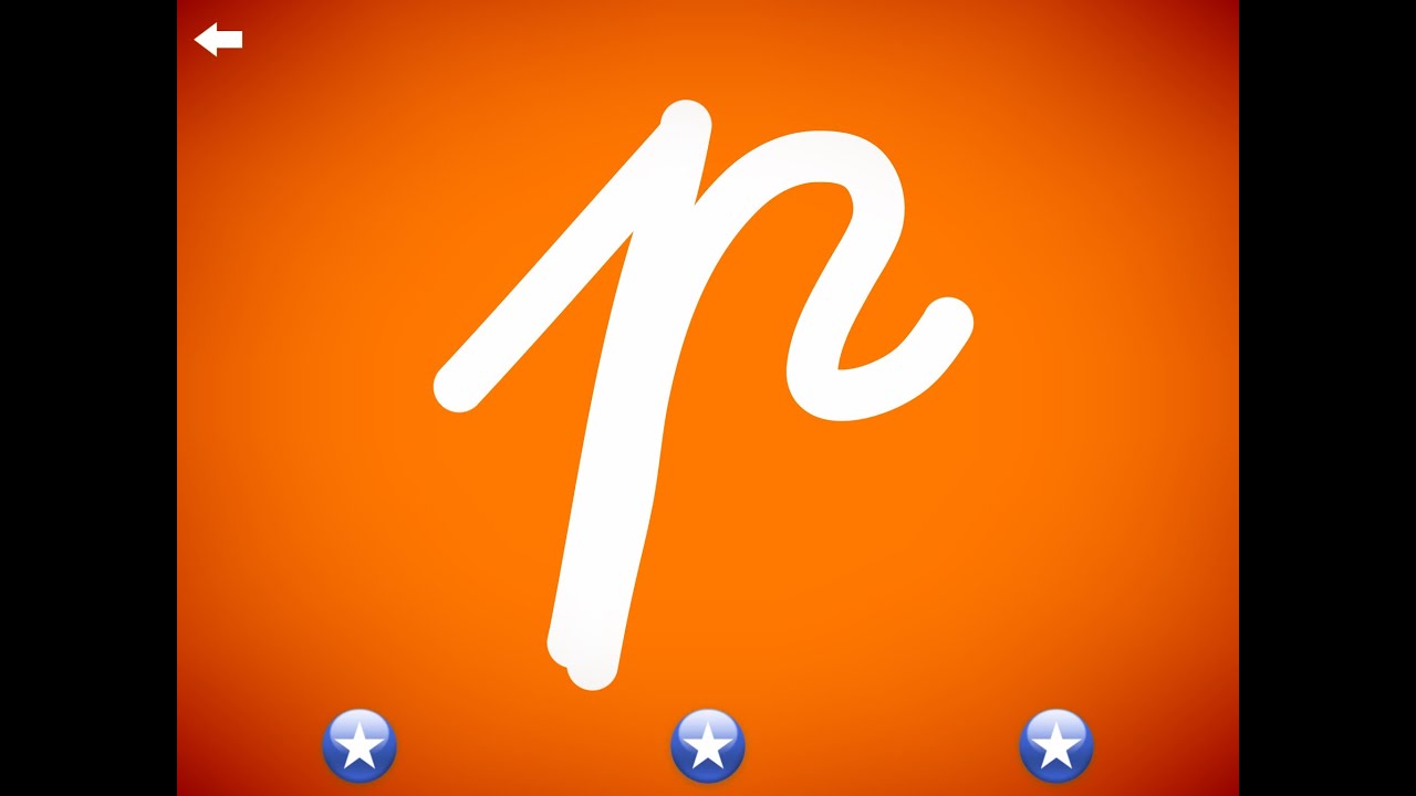 The letter p - Learn the Alphabet and Cursive Writing!