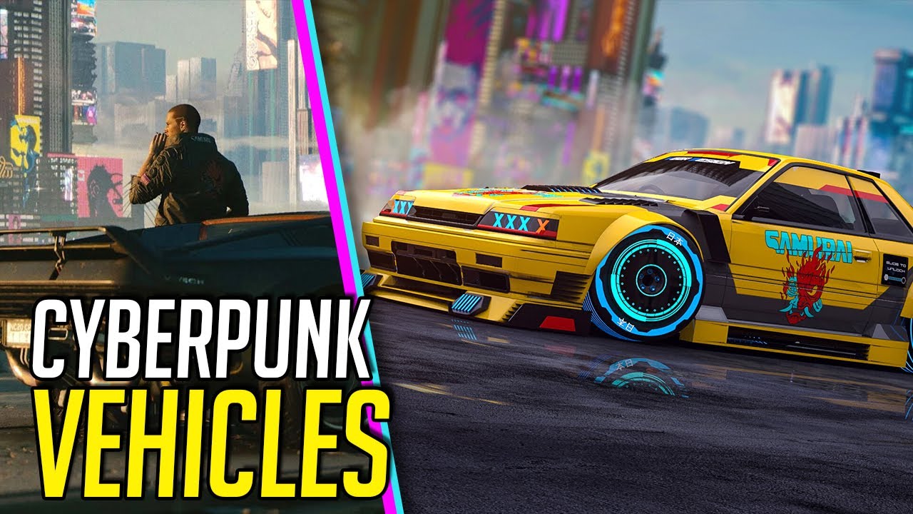 Cyberpunk 2077 Vehicles EXPLAINED! Cyberpunk 2077 Cars, Motorcycles, Flying Cars & Customization