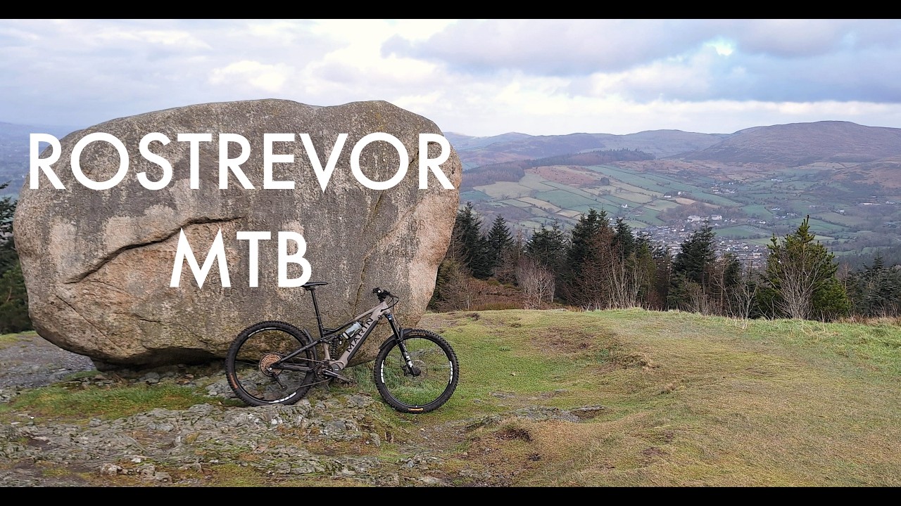 Chasing Sheep. Rostrevor MTB Red trail centre crap