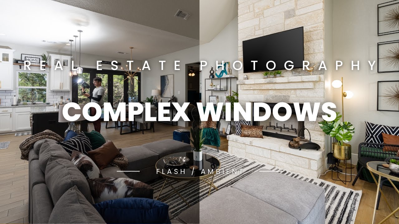 How To Blend Complex Window Pulls For Real Estate Photography