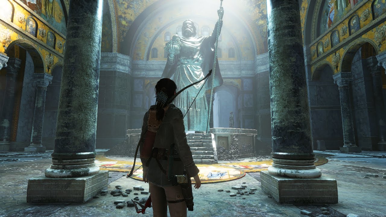 Abandoned Mines | Rise Of Tomb Raider Aggressive Gameplay