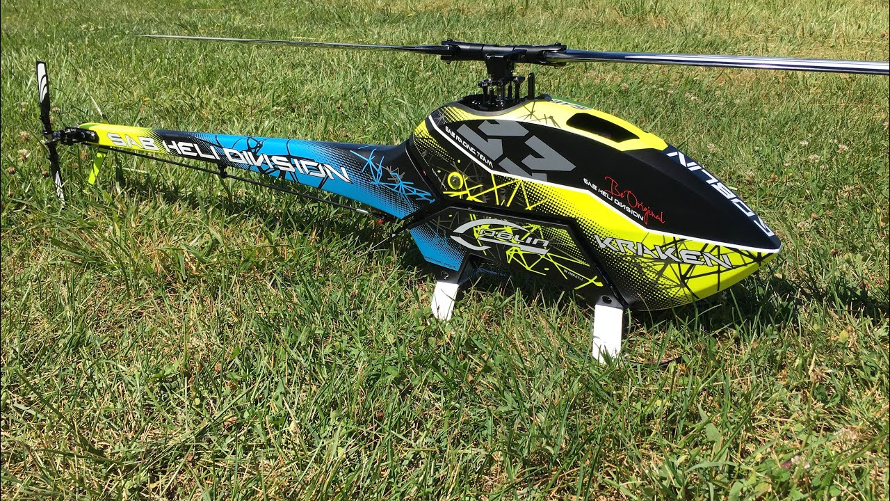 SAB Goblin Kraken 580 Maiden Flight!