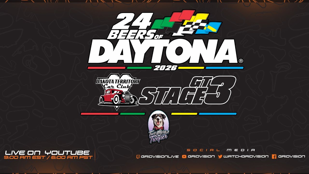 The 2026 24 Beers of Daytona | Universal Motorsports Tour | STAGE 3 | GT3