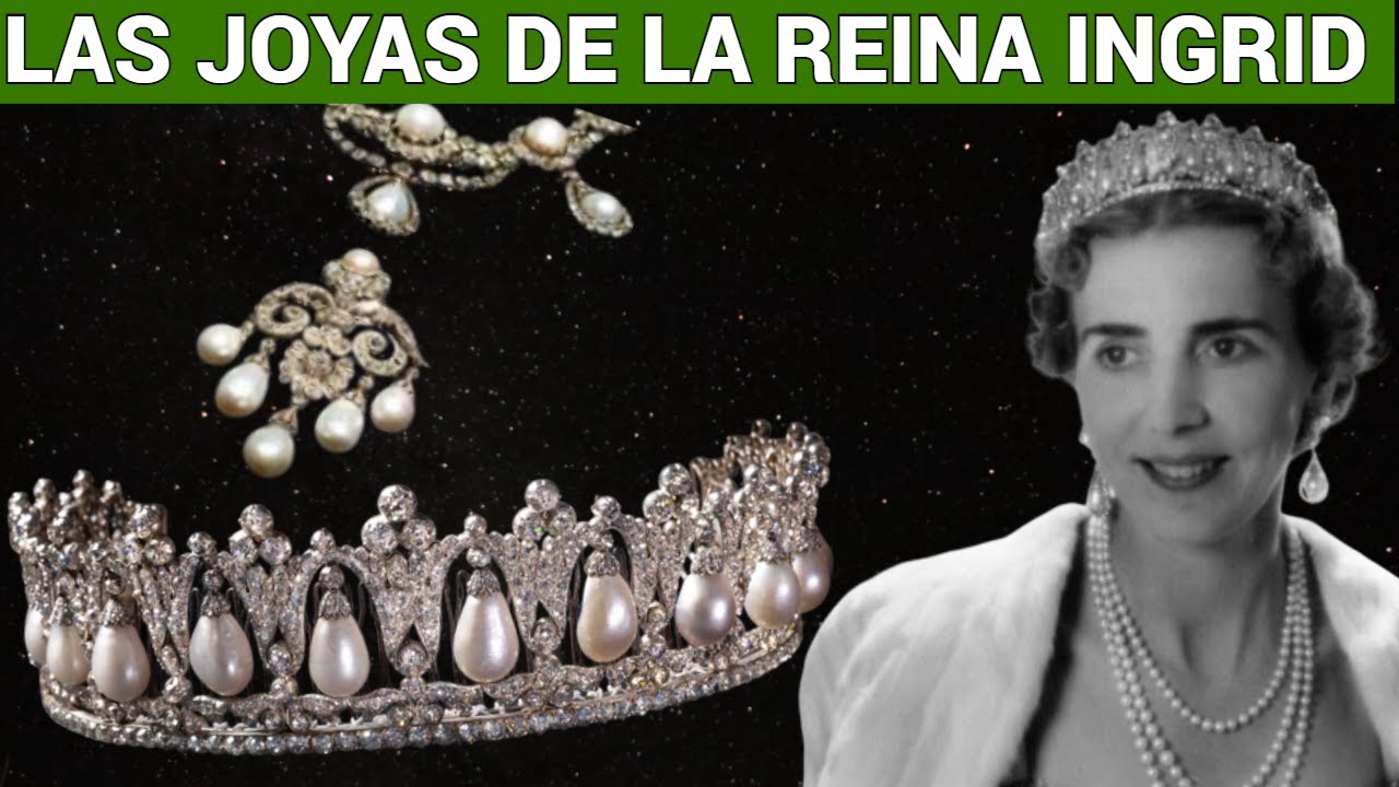 Las joyas más exquisitas de la colección de la Reina Ingrid de Dinamarca
