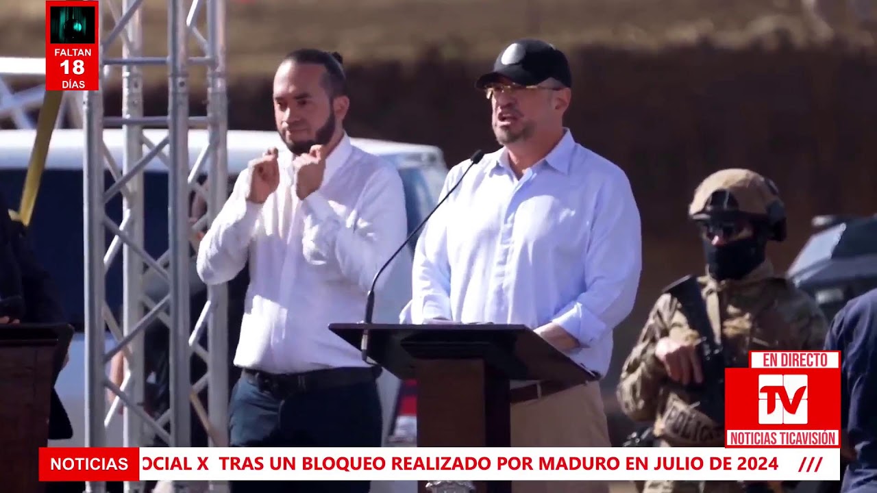 🔴 En Directo | Presidente Nayib Bukele y Presidente Rodrigo Chaves