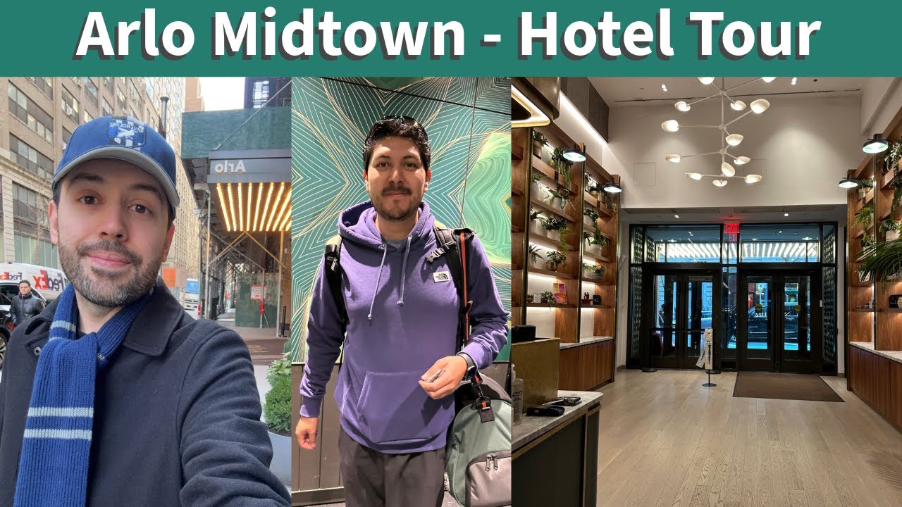 Arlo Midtown - Hotel Tour 4K