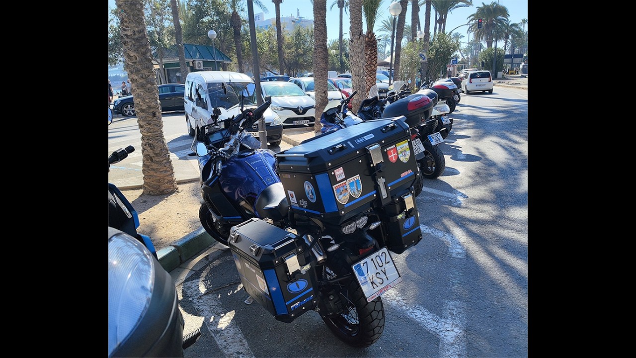 A day out on the bike to Alicante and Benidorm 25 02 2026