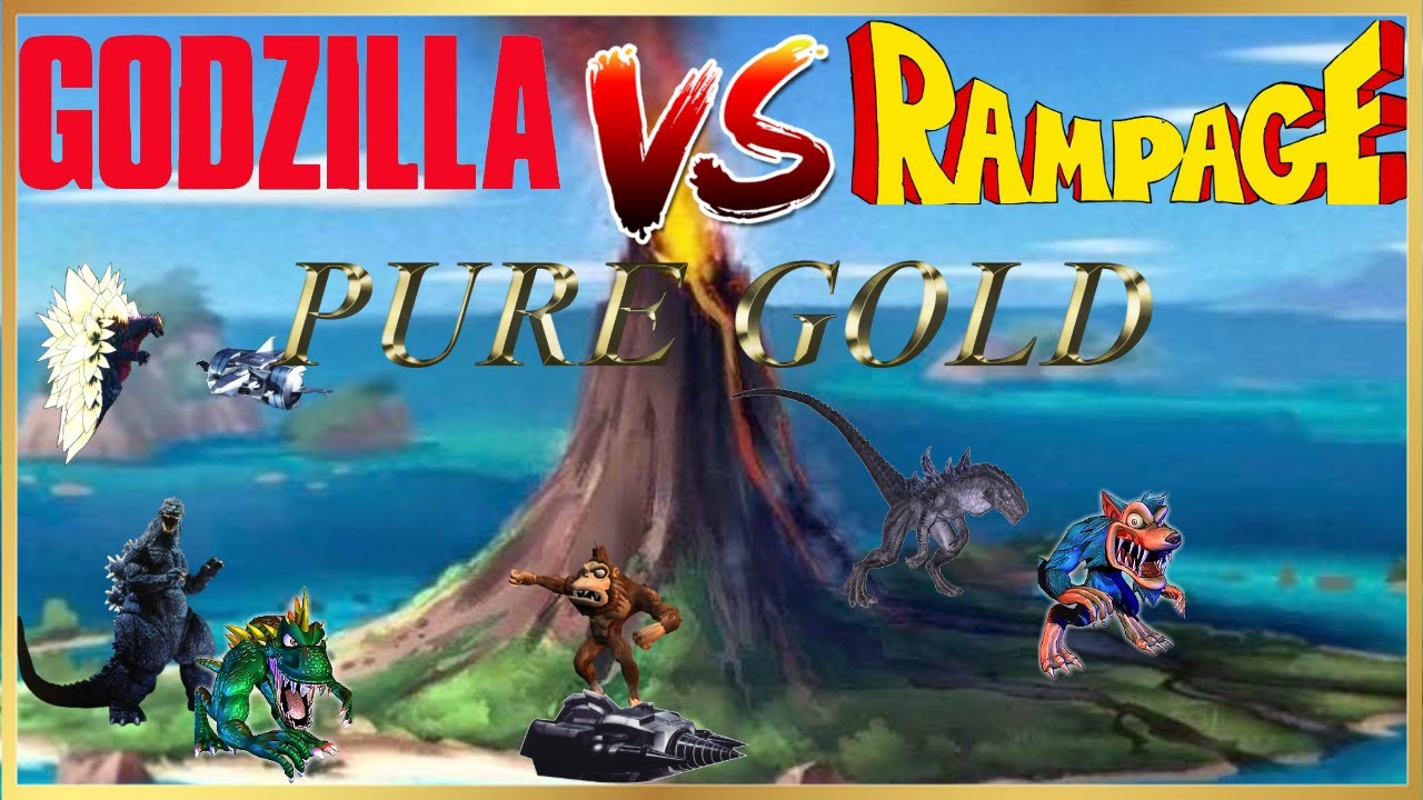 Godzilla vs Rampage - A Godzilla/Rampage Fanfiction Riff