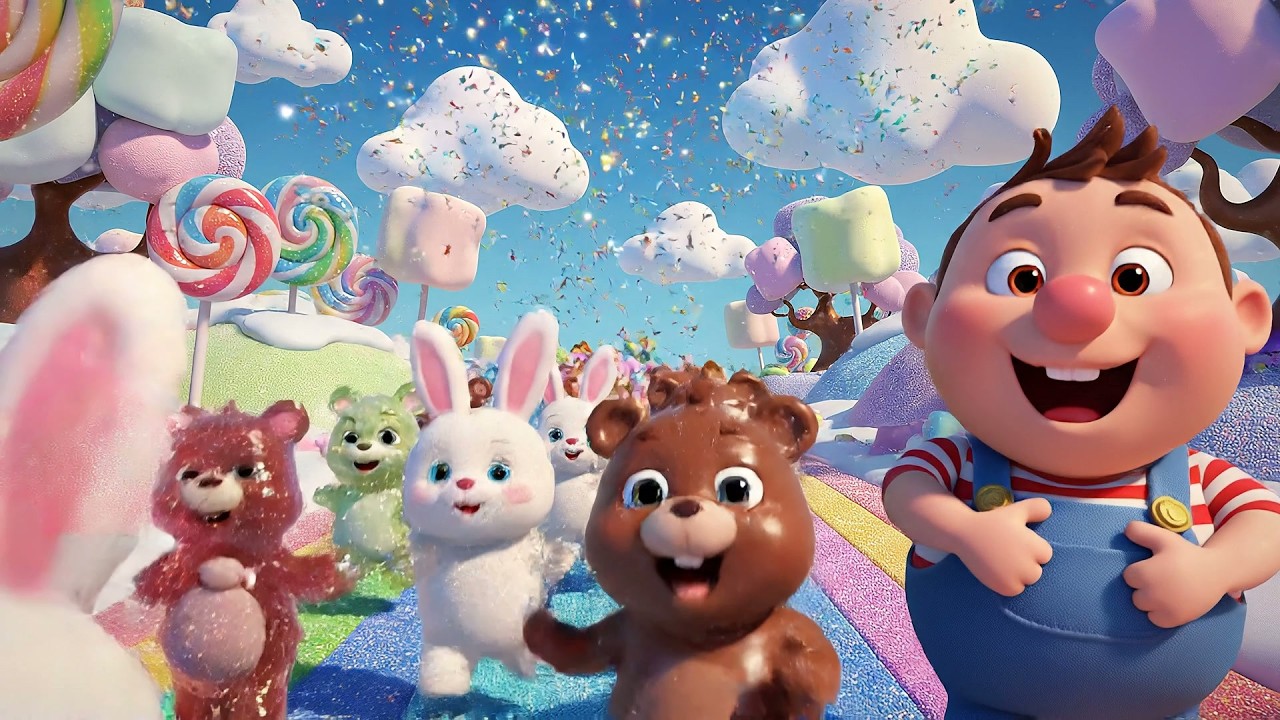 Georgie Porgie&rsquo;s Candy Planet Adventure | Sweet Space Nursery Rhymes for Kids