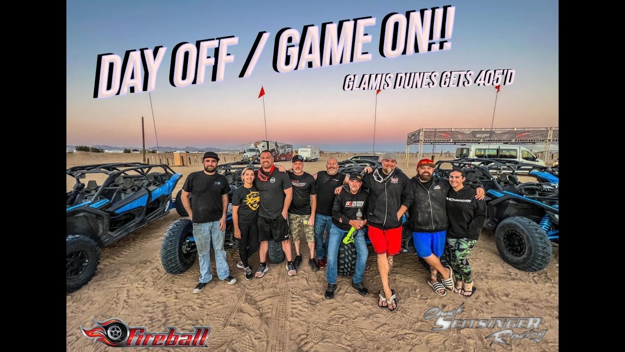 Guess who gets stuck?? The 405 rides Glamis Dunes  #streetoutlaws #offseason