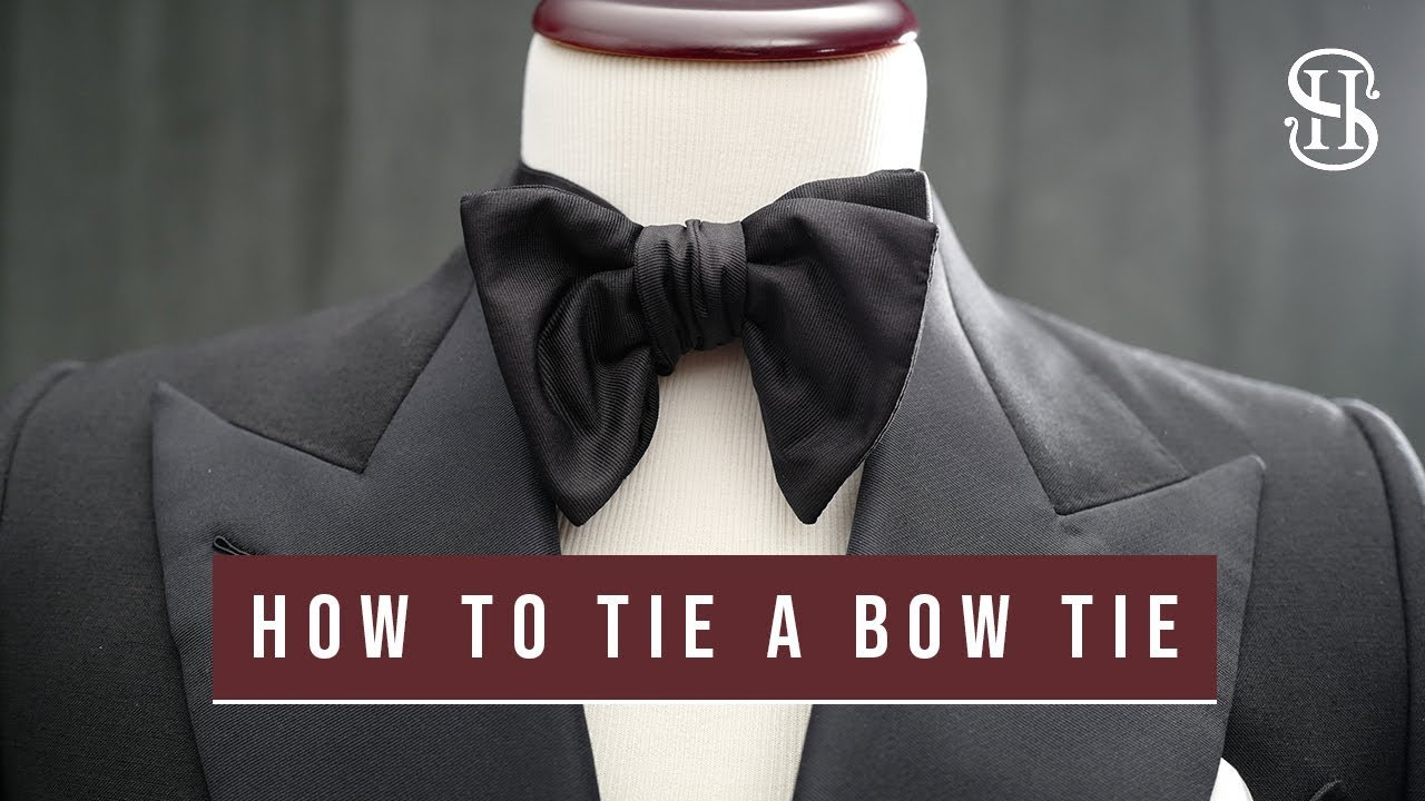 Easiest Way To Tie A Bow Tie | How To Tie A Bow Tie Step-By-Step