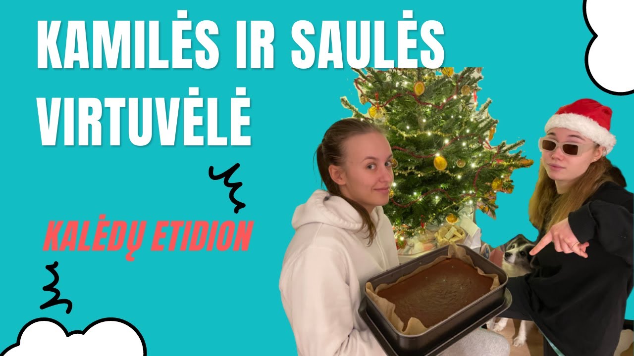 KAMILĖS IR SAULĖS VIRTUVĖLĖ #KALĖDOS. Kondensuoto pieno keksas