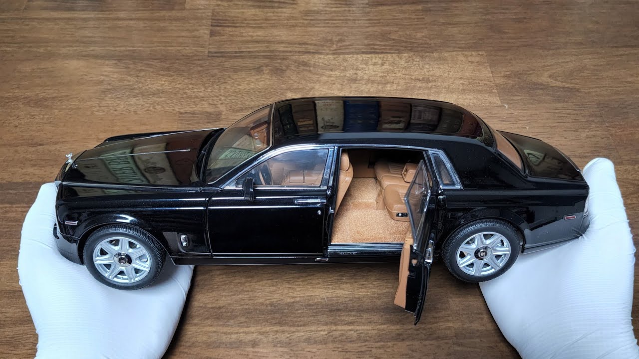 1:18 Diecast model car/ Rolls-Royce Phantom EWB review [Unboxing]