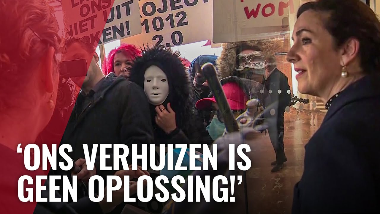 Halsema oog in oog met sekswerkers bij protest erotisch centrum