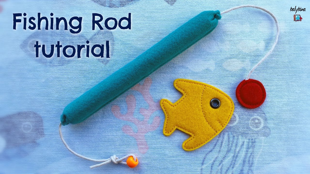Felt Fishing Rod with Magnetic Hook | Tutorial