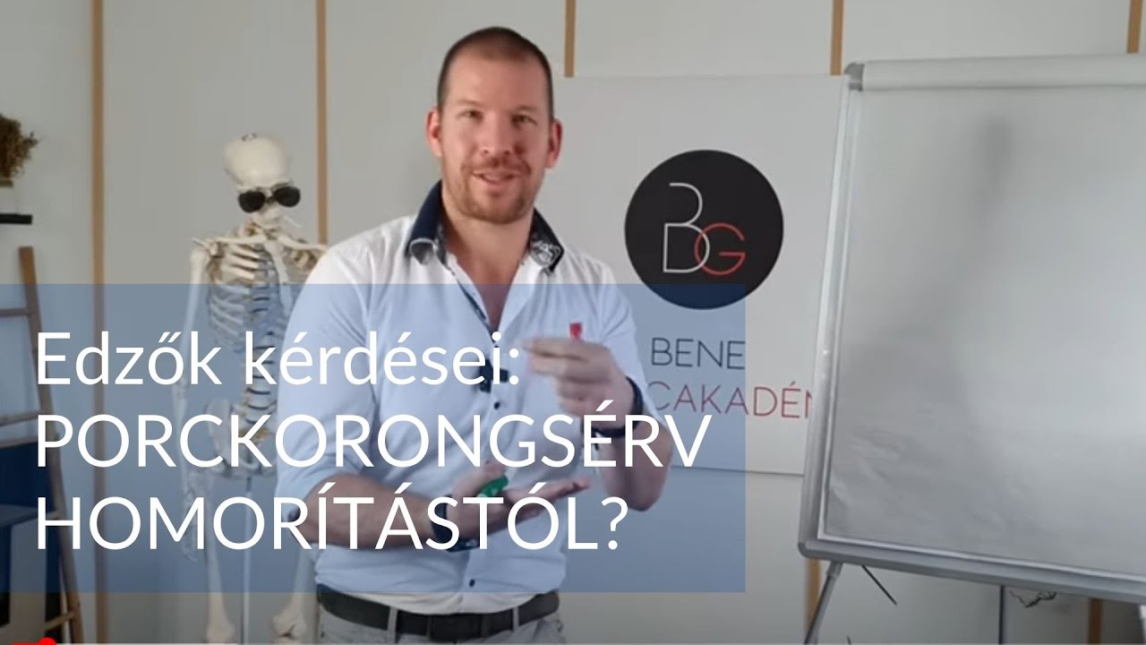 Porckorongsérv homorítástól?
