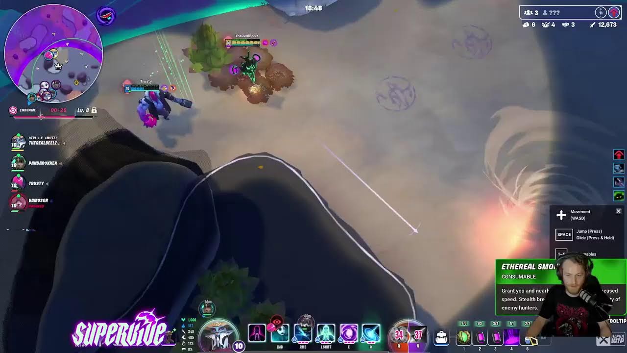 Void got AURA | Supervive Closed Alpha Day 4